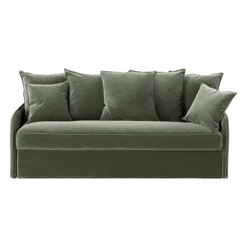 AUGUSTE COVERTIBLE 4 PLACES VELOURS