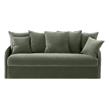 AUGUSTE COVERTIBLE 4 PLACES VELOURS