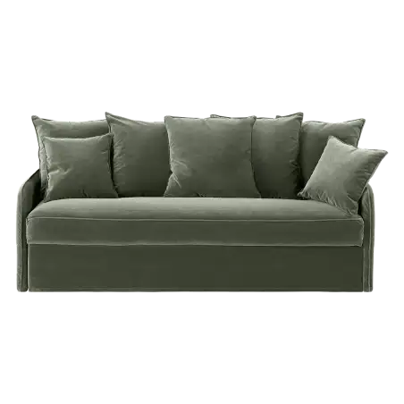 AUGUSTE COVERTIBLE 4 PLACES VELOURS