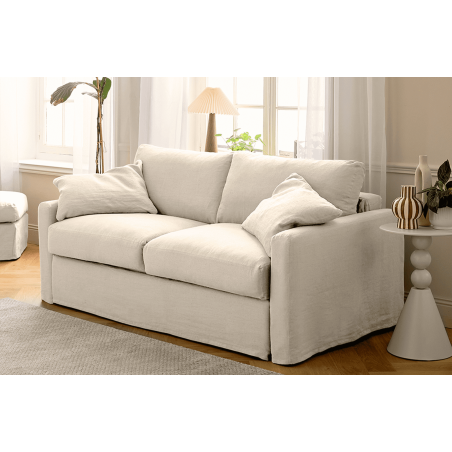 LEON convertible 2 places coton-lin