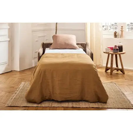 AUGUSTE convertible 1,5 place velours