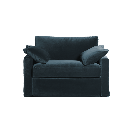 LEON convertible 1,5 place velours
