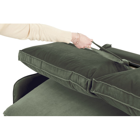 AUGUSTE COVERTIBLE 4 PLACES VELOURS