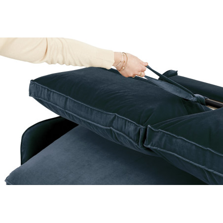 AUGUSTE COVERTIBLE 4 PLACES VELOURS