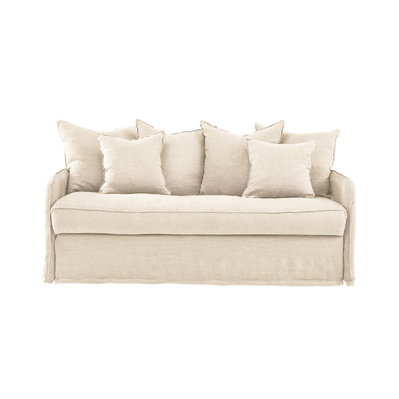 AUGUSTE CONVERTIBLE 3 PLACES COTON-LIN