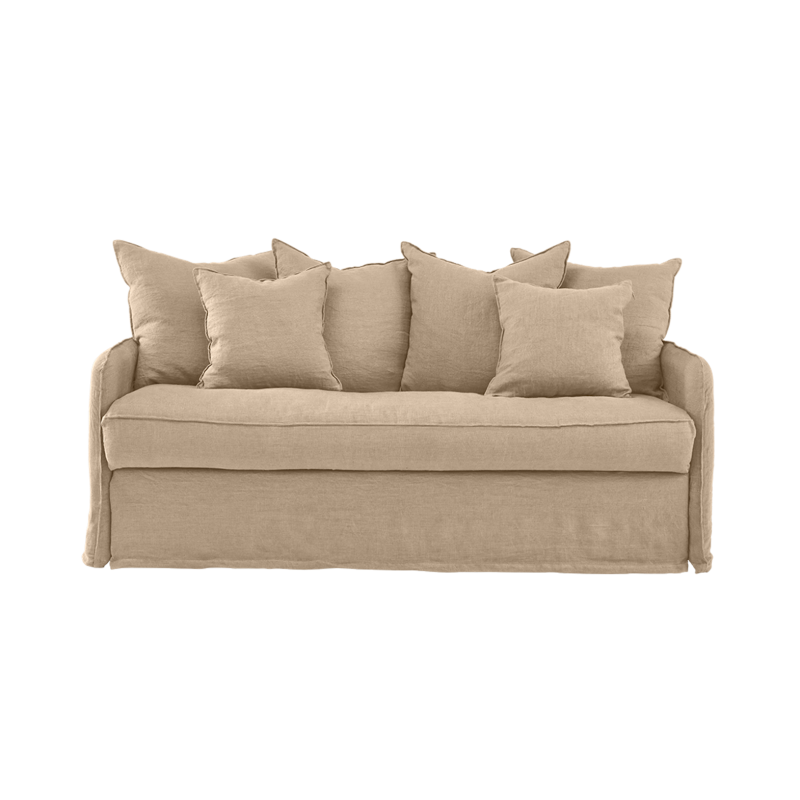 AUGUSTE CONVERTIBLE 3 PLACES COTON-LIN