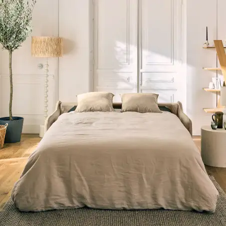 AUGUSTE CONVERTIBLE 3 PLACES COTON-LIN