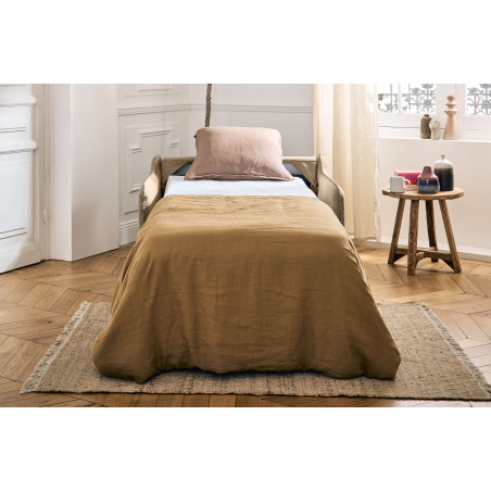 AUGUSTE convertible 1,5 place coton-lin