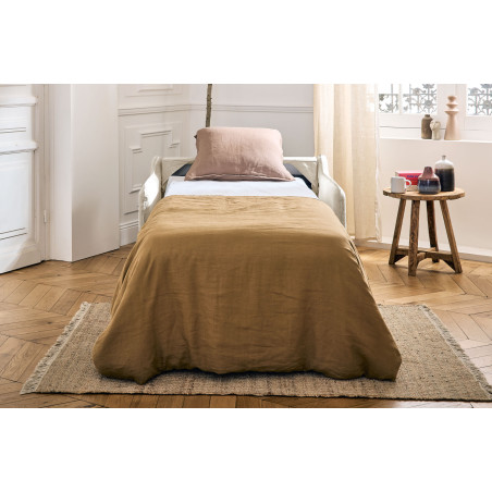 AUGUSTE convertible 1,5 place coton-lin