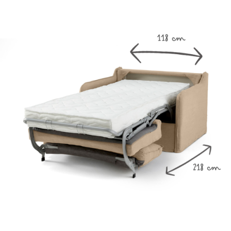 GASPARD Loveseat convertible