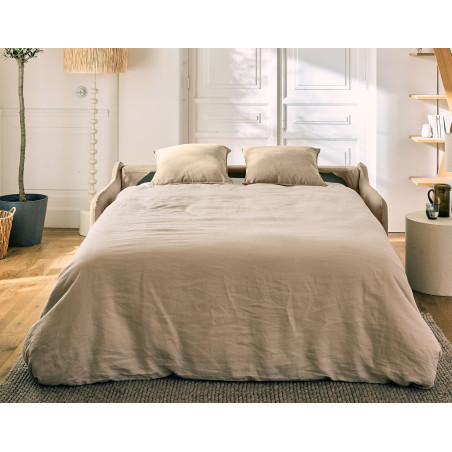 AUGUSTE CONVERTIBLE 3 PLACES COTON-LIN