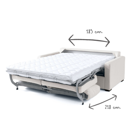 ADAM convertible 3 places bouclette