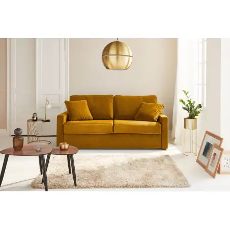 ADAM convertible 3 places velours