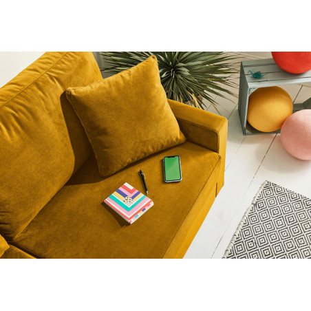 ADAM convertible 4 places velours