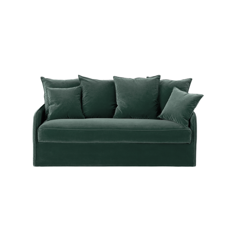 Auguste fixe 3 places velours