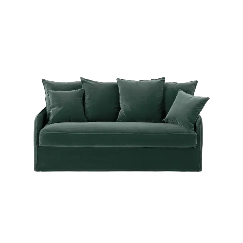 AUGUSTE fixe 3 places velours