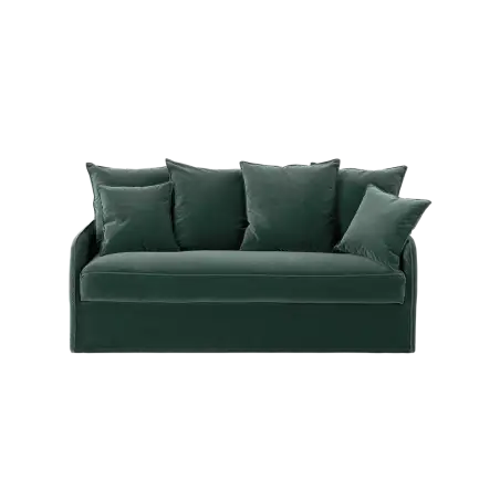 AUGUSTE fixe 3 places velours