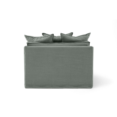 Auguste fixe loveseat coton-lin