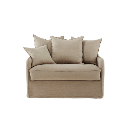 AUGUSTE fixe loveseat lin