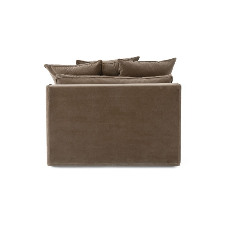 Auguste fixe loveseat velours