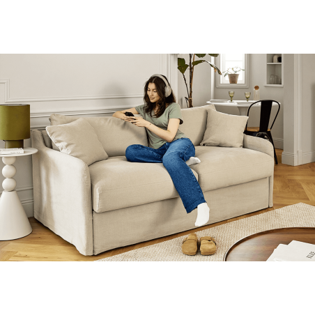 GASPARD convertible 3 places lin