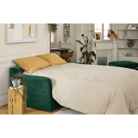 GASPARD convertible 3 places velours